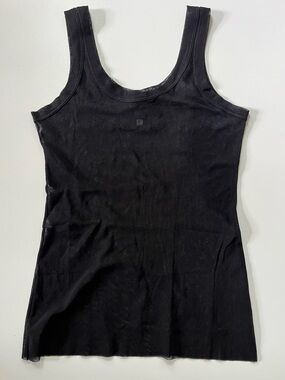 Jean Paul Gaultier 2000s mesh sleeveless top. Very stretchy. Size L